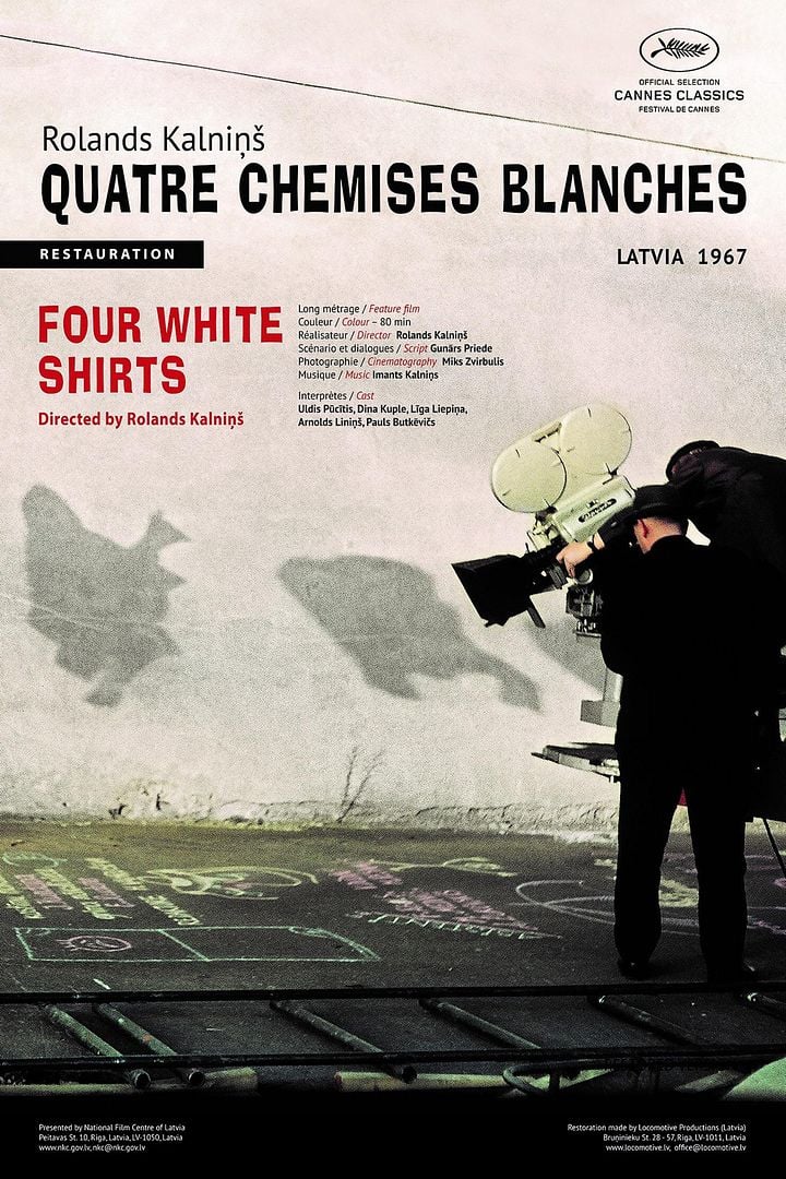 Affiche du film Quatre chemises blanches